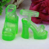 Maxbell 11 Pairs High Heel Shoes Boots Sandals For Dolls