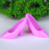 Maxbell 11 Pairs High Heel Shoes Boots Sandals For Dolls