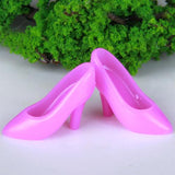 Maxbell 11 Pairs High Heel Shoes Boots Sandals For Dolls