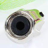 Maxbell 2x3 pcs Metal Skull Volume Knobs for Electric Guitar - Silver Tone