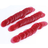Maxbell 400Pcs Casino Poker Chips 19mm Bingo Chips Tokens for Carnival Bingo Games