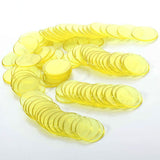 Maxbell 400Pcs Casino Poker Chips 19mm Bingo Chips Tokens for Carnival Bingo Games