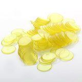 Maxbell 800x Assorted 3/4 Inch Transparent Count Bingo Chips for Bingo Game Cards 1.9cm