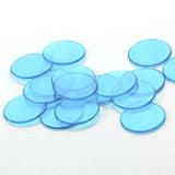 Maxbell 800x Assorted 3/4 Inch Transparent Count Bingo Chips for Bingo Game Cards 1.9cm