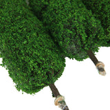Maxbell 18 Pcs Model Cypress Trees and Model Landscape Trees DIY Layout Accessories