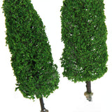 Maxbell 18 Pcs Model Cypress Trees and Model Landscape Trees DIY Layout Accessories