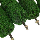 Maxbell 18 Pcs Model Cypress Trees and Model Landscape Trees DIY Layout Accessories