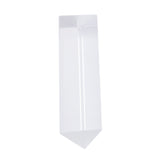 Maxbell 10cm Optical Glass Triple Triangular Prism Physics Teaching Light
