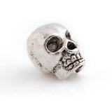 Maxbell 20x10pcs Tibet Silver Skull Spacer Beads DIY Accessories for Necklace Bracelets