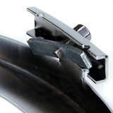 Maxbell Chrome Clamshell Tailpiece Plate for 5 String Banjo+Single Leg Banjo Armrest