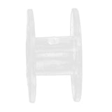 Maxbell 6x5pcs Clear Plastic Spools Bobbins for Brother Sewing Machine