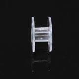 Maxbell 8x5pcs Clear Plastic Spools Bobbins for Brother Sewing Machine