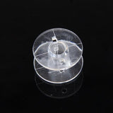 Maxbell 6x5pcs Clear Plastic Spools Bobbins for Brother Sewing Machine