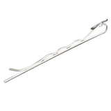Maxbell 14x50pcs DIY Pins Hair Clips w/ 8mm Pad Silver Tone