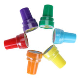 Maxbell Inflatable Brachiosaurus + 6 Mixed Dinosaurs Ink Stamper Stamps Kid Party Favors