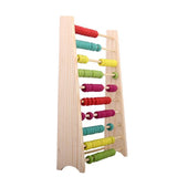 Maxbell Maxbell Children Baby Early Counting Learning Wooden Colorful 10 Rods Abacus Math Educational Calculation Mathematics Toy