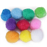 Maxbell 20x 4cm + 80x 2cm  Felt Pom poms Ball Craft DIY snow balls Assorted Colors
