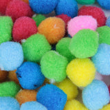 Maxbell 20x 4cm + 80x 2cm  Felt Pom poms Ball Craft DIY snow balls Assorted Colors