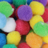 Maxbell 20x 4cm + 80x 2cm  Felt Pom poms Ball Craft DIY snow balls Assorted Colors