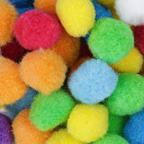 Maxbell 20x 4cm + 80x 2cm  Felt Pom poms Ball Craft DIY snow balls Assorted Colors