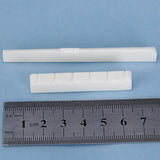 Maxbell 18xClassical Guitar Bone Saddle Nut Slotted Set