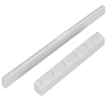 Maxbell 18xClassical Guitar Bone Saddle Nut Slotted Set