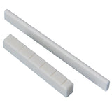 Maxbell Classical Guitar Bone Slotted Saddle Nut Set