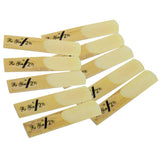 Maxbell 10pcs Alto Sax Reeds Strength 2.5+5 Tubes Clarinet Saxophone Cork Grease