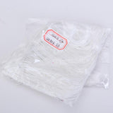 Maxbell 15xOstrich Feather Fringe Trim Costume Sewing Crafts Decor 9-15cm White