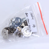 Maxbell 50 Colorful 7" Zipper Zip Tailor Dress Sewing craft +10 Magnetic Bag Clasps 18mm