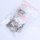 Maxbell 50x50 Sets 7/16 Inch Open Ring No Sew Snaps Fasteners Silver
