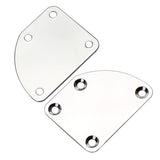 Maxbell 6xChrome Plated Neck Joint Plate for Electric Guitar