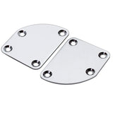 Maxbell 6xChrome Plated Neck Joint Plate for Electric Guitar