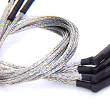 Maxbell 7x5pcs Piezo Cable Under Saddle Pickup for Acoustic Guitar