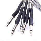 Maxbell 7x5pcs Piezo Cable Under Saddle Pickup for Acoustic Guitar