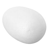 Maxbell 18x115mm Foam Egg Easter Egg Craft White