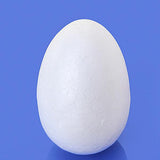 Maxbell 18x115mm Foam Egg Easter Egg Craft White