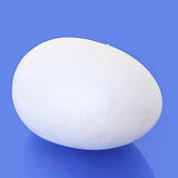 Maxbell 15x115mm Foam Egg Easter Egg Craft White