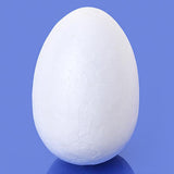 Maxbell 18x115mm Foam Egg Easter Egg Craft White