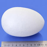 Maxbell 18x115mm Foam Egg Easter Egg Craft White
