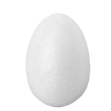 Maxbell 18x115mm Foam Egg Easter Egg Craft White