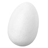 Maxbell 18x115mm Foam Egg Easter Egg Craft White