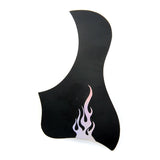Maxbell PVC Anti-Scratch Pickguard Plate , Bridge Pins Saddle Nut for Acoustic Guitar