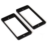 Maxbell 30x2pcs Black Humbucker Pickup Mounting Rings for LP Electric Guitar