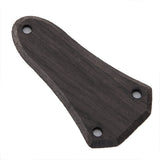 Maxbell 6pcs Black PP Bridge Pins For Acoustic Guitar+1pcs Rosewood Truss Rod Cover