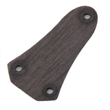 Maxbell 6pcs Black PP Bridge Pins For Acoustic Guitar+1pcs Rosewood Truss Rod Cover