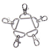 Maxbell 10pcs 1 Inch Swivel Trigger Snap Hooks Silver