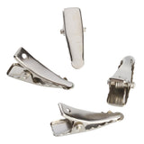 Maxbell 8x50pcs Mini Single Prong Alligator Hair Clips w/ Teeth