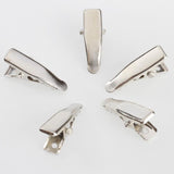 Maxbell Stiff Durable Single Prong Mini Alligator Clips with teeth for Hair bow Craft Hair Accessories Pack of 250PCS Silver - Aladdin Shoppers