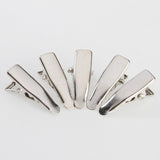 Maxbell 8x50pcs Mini Single Prong Alligator Hair Clips w/ Teeth